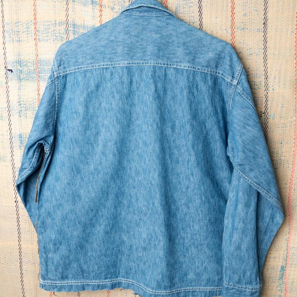 Custom upcycled patchwork jacket size medium - Picture 2 of 8